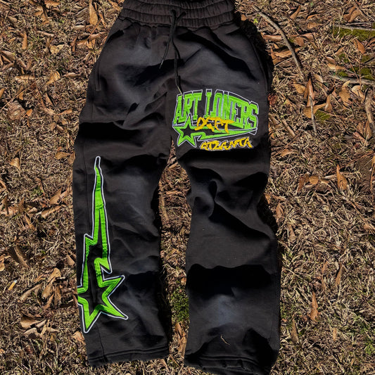 STARLIT Pants- Black